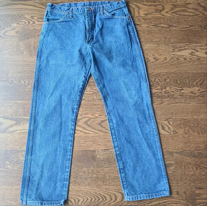 Wrangler mens jeans sz.36×31in. Blue